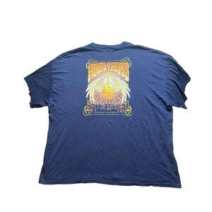 VTG House Of Blues Shirt Adult 2XL XXL Navy Blue Orlando Unity Diversity 90s Men